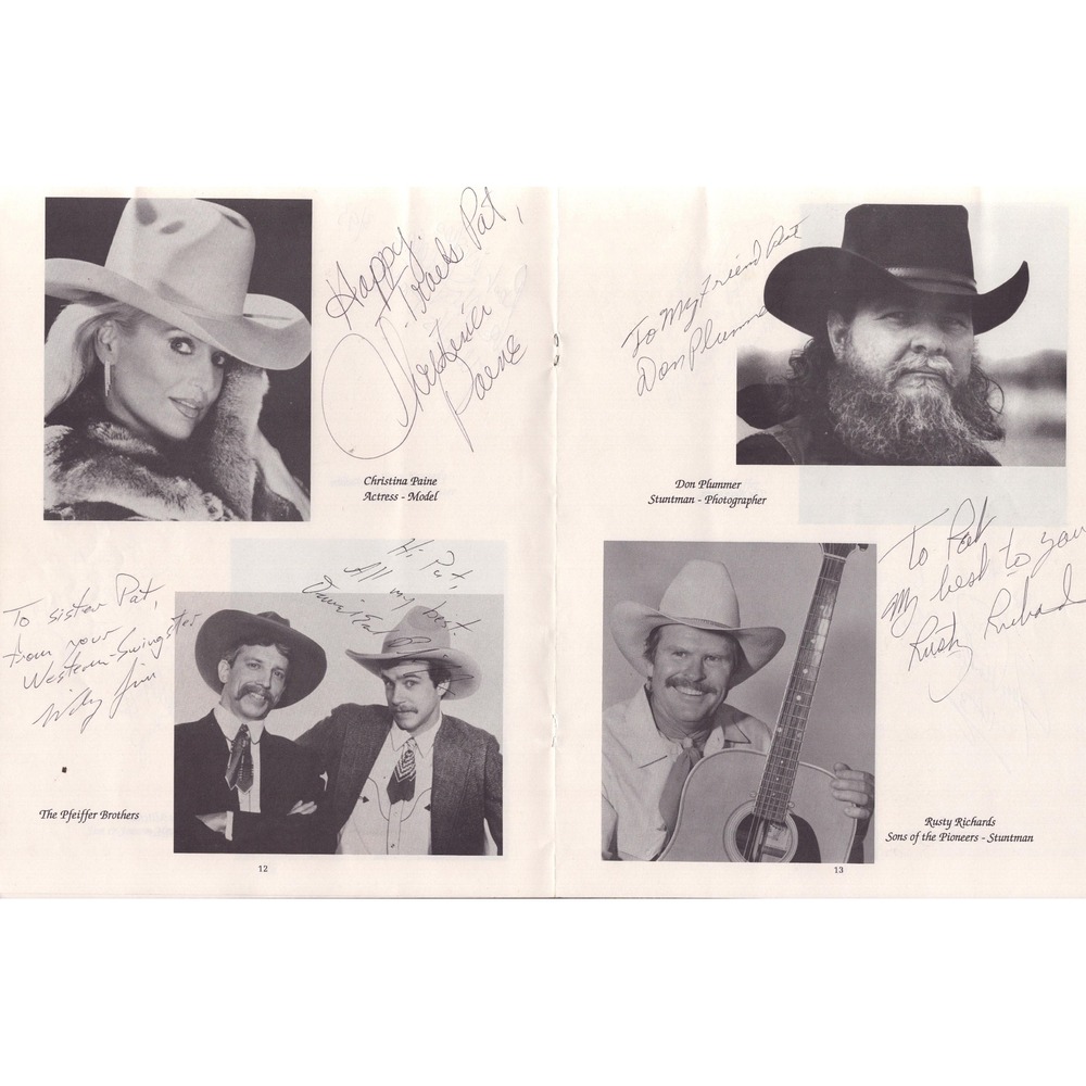 1993 Festival of the West Program SIGNED x20 Lee Aaker Will Hutchins Rin Tin Tin - Picture 8 of 13